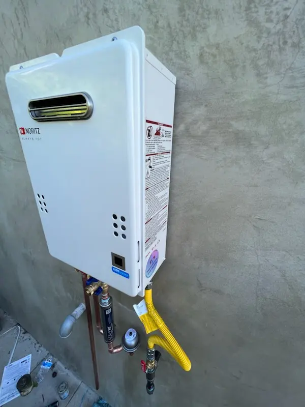 Tankless water heater installation for Black Canyon City homes
