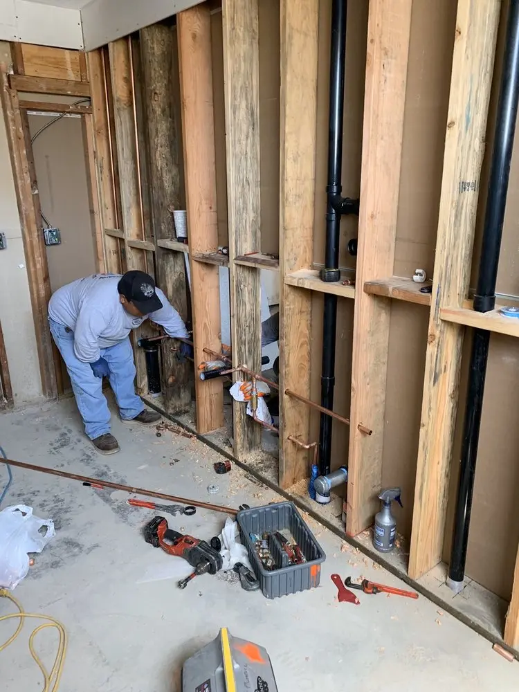 Commercial rough-in plumbing for Gas Line Repair in Black Canyon City